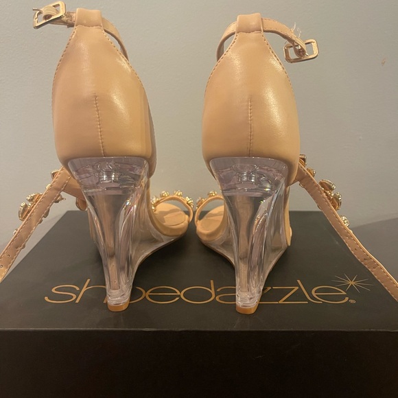 Shoe Dazzle heeled sandals size 11 - Picture 4 of 6